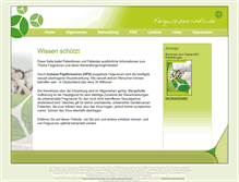 Tablet Screenshot of feigwarzen-info.de